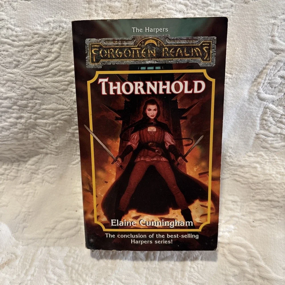 TSR Forgotten Realms Novel Harpers #16 - Thornhold VG